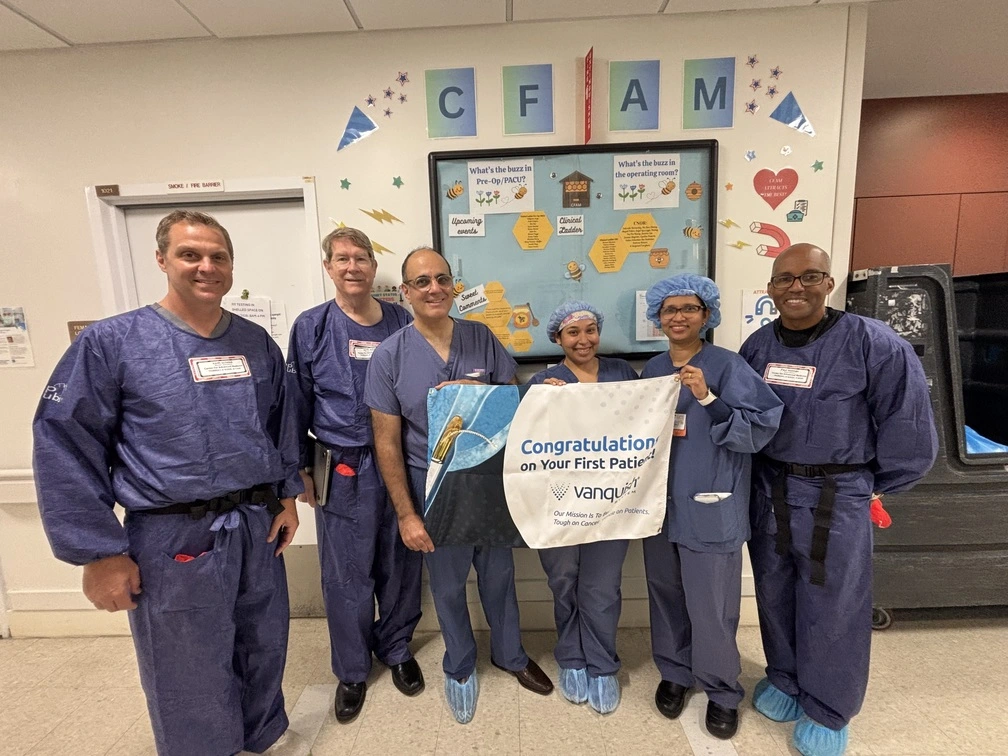 Samir S. Taneja, MD Dr. Samir Taneja and Northwell Urology team celebrate first commercial Vanquish Water Vapor Ablation procedure in New York